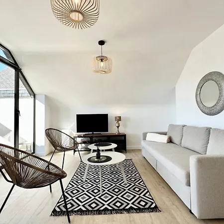 T2 Neuf Top Cocooning Terrasse - Face A La Mer Ploemeur Exterior photo
