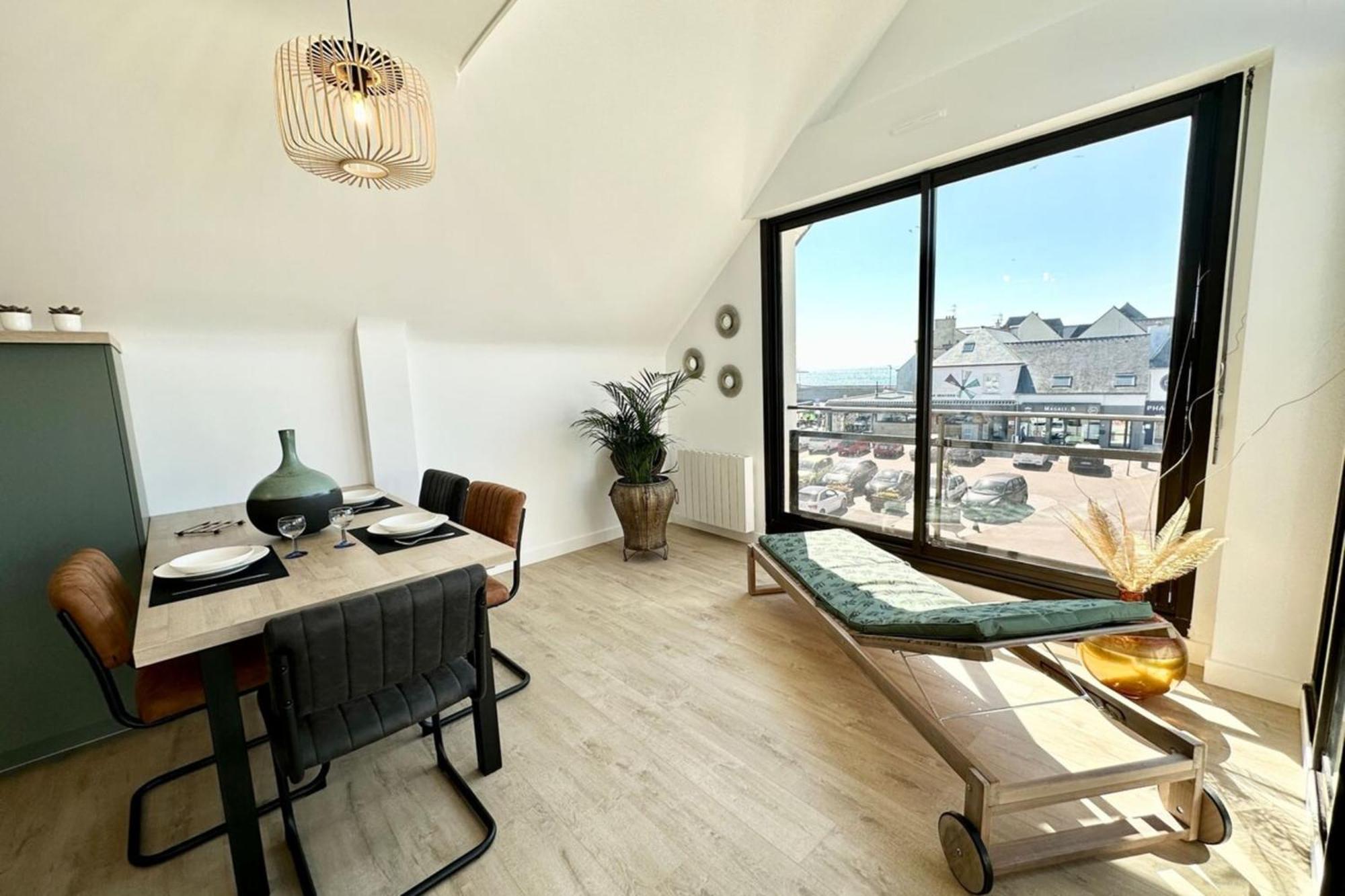 T2 Neuf Cocooning Terrasse - Face A La Ploemeur