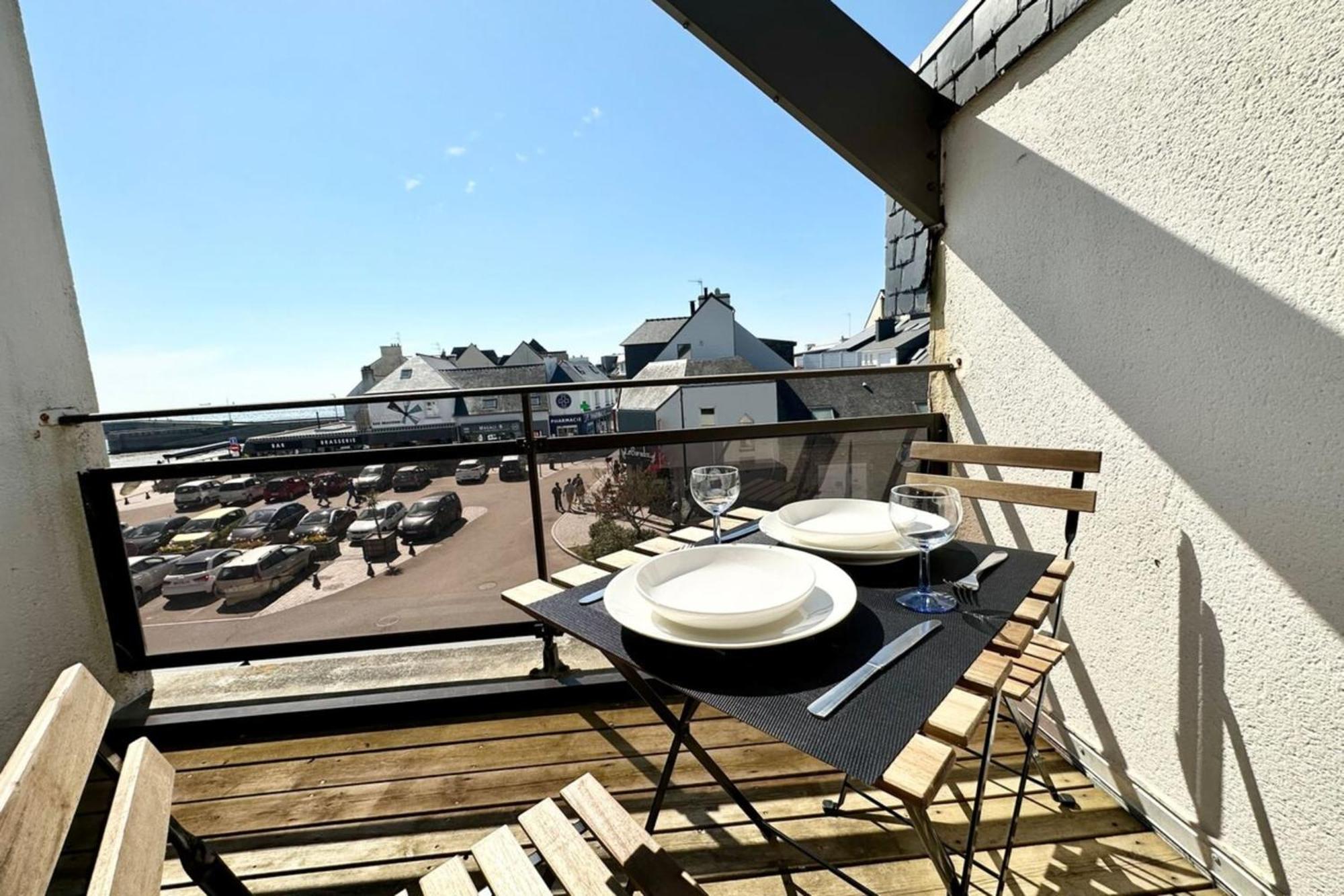 T2 Neuf Cocooning Terrasse - Face A La Ploemeur