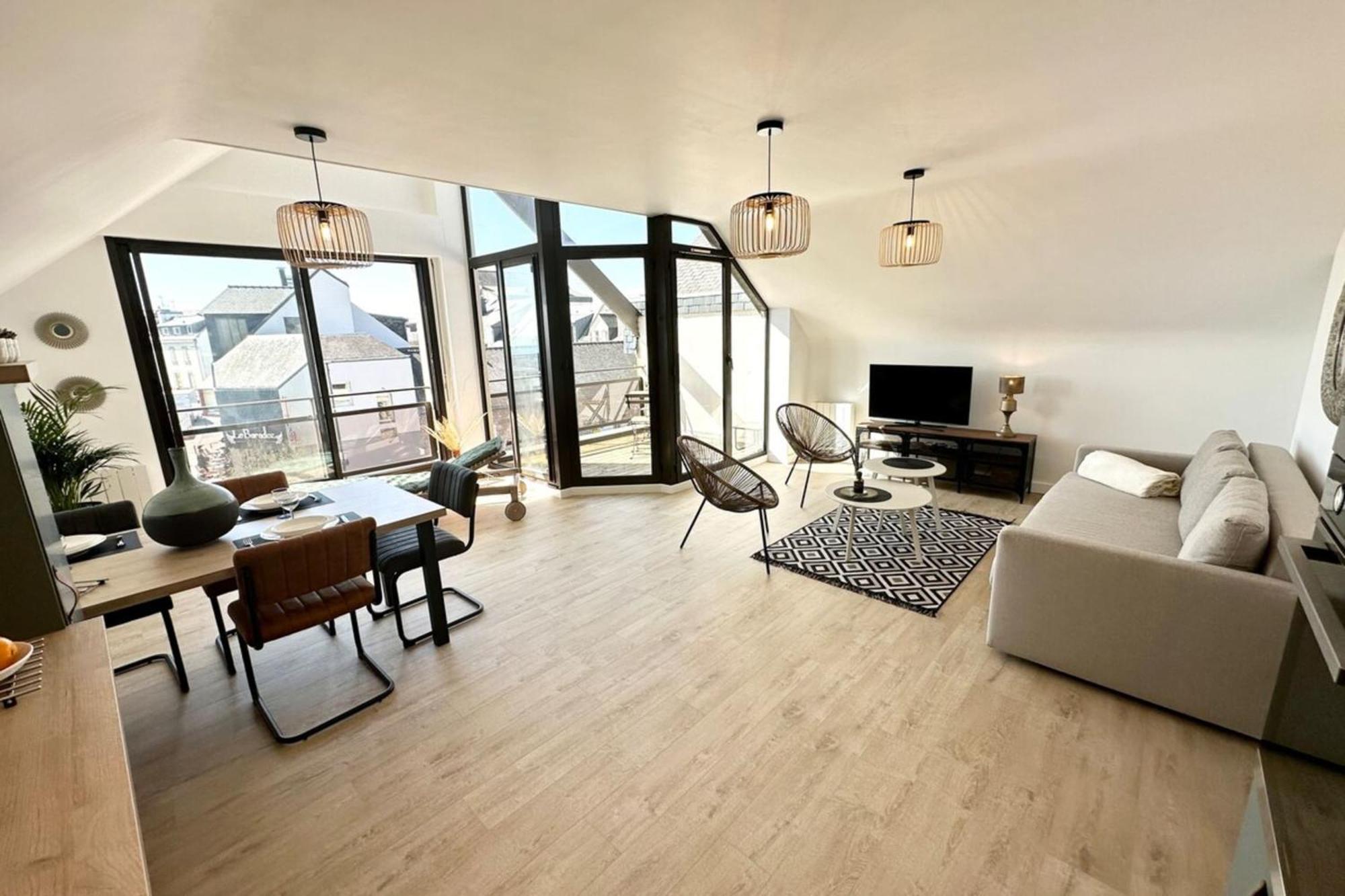 T2 Neuf Cocooning Terrasse - Face A La Apartment *